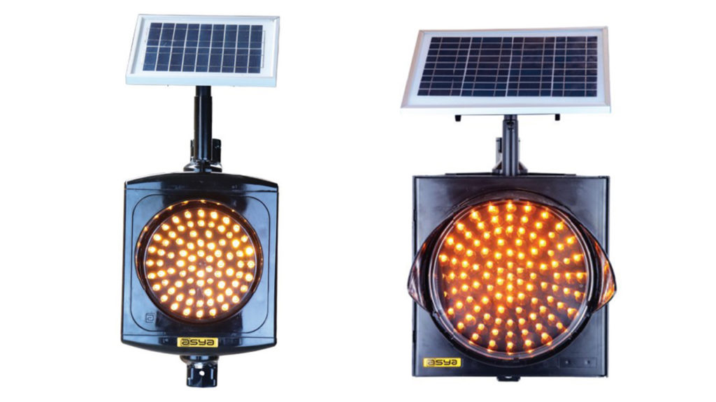 200mm Solar Flasher With LED