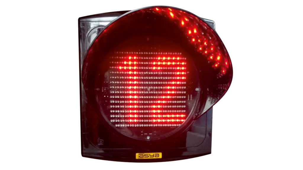 300 mm Adaptive Countdown Timer For Dynamic Intersections