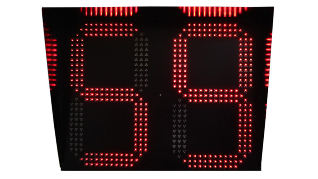 80 x 60 cm Traffic Countdown Timer with LEDs