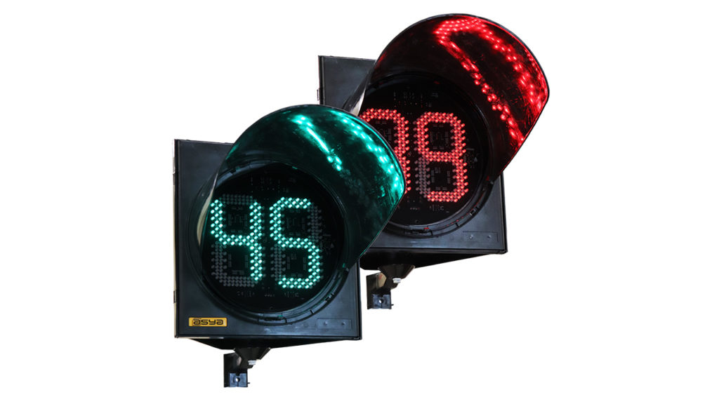300 mm Traffic Countdown Timer with LEDs