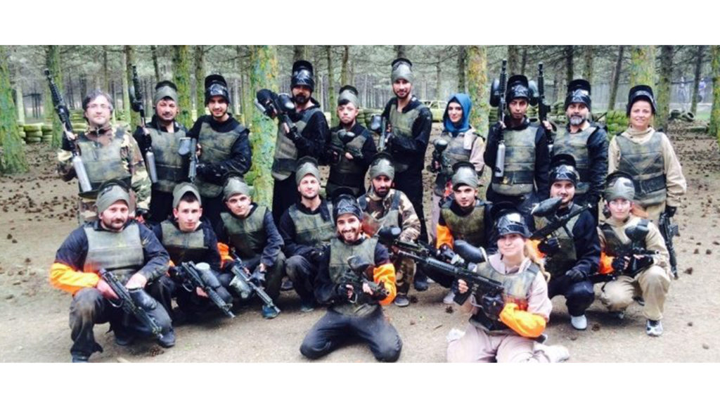 Asya Traffic INC. at Paintball Event!