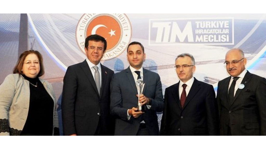 Turkish Exporters Assembly(TIM) Awarded Asya Traffic Inc. as Young Exporter of the year!