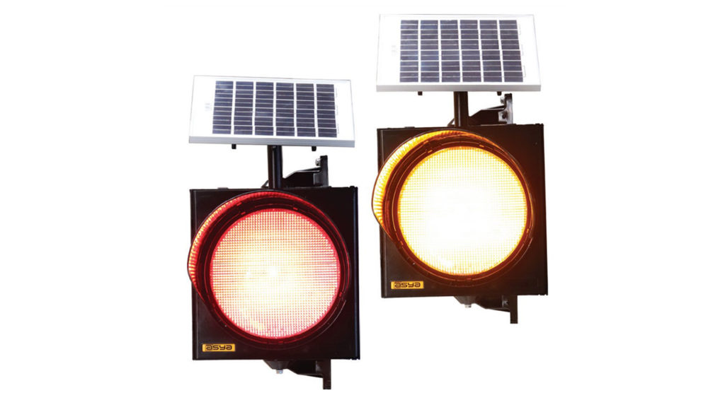 Power LED’li Güneş Enerjili Flaşör 300 mm