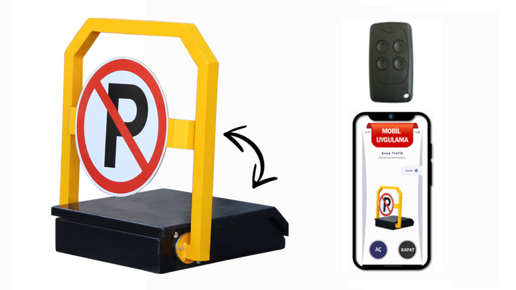 Private Parking Space with Remote Control (with Mobile Application)